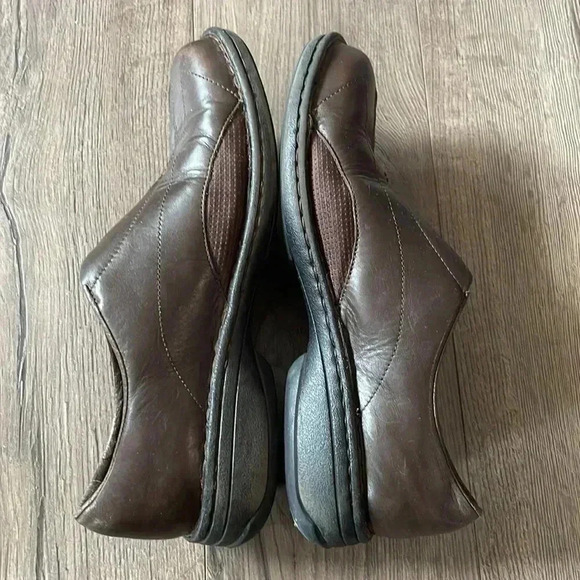 Merrell Tetra Flex Shoes Women's 10 Dark Brown Slip On Loafer Comfort Walking - Picture 4 of 10